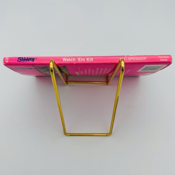 Shivers #28 Watch ‘Em Kill Book M.D. Spenser Good/VG Condition Rare 1997 horrror - Picture 5 of 8